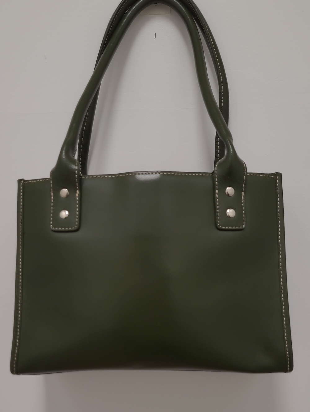 Women's Olive Green Tote Handbag